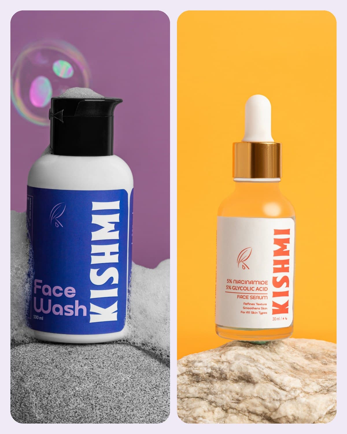 Kishmi Glow Reset Duo – Cleansing & Exfoliation — view 1 of 3