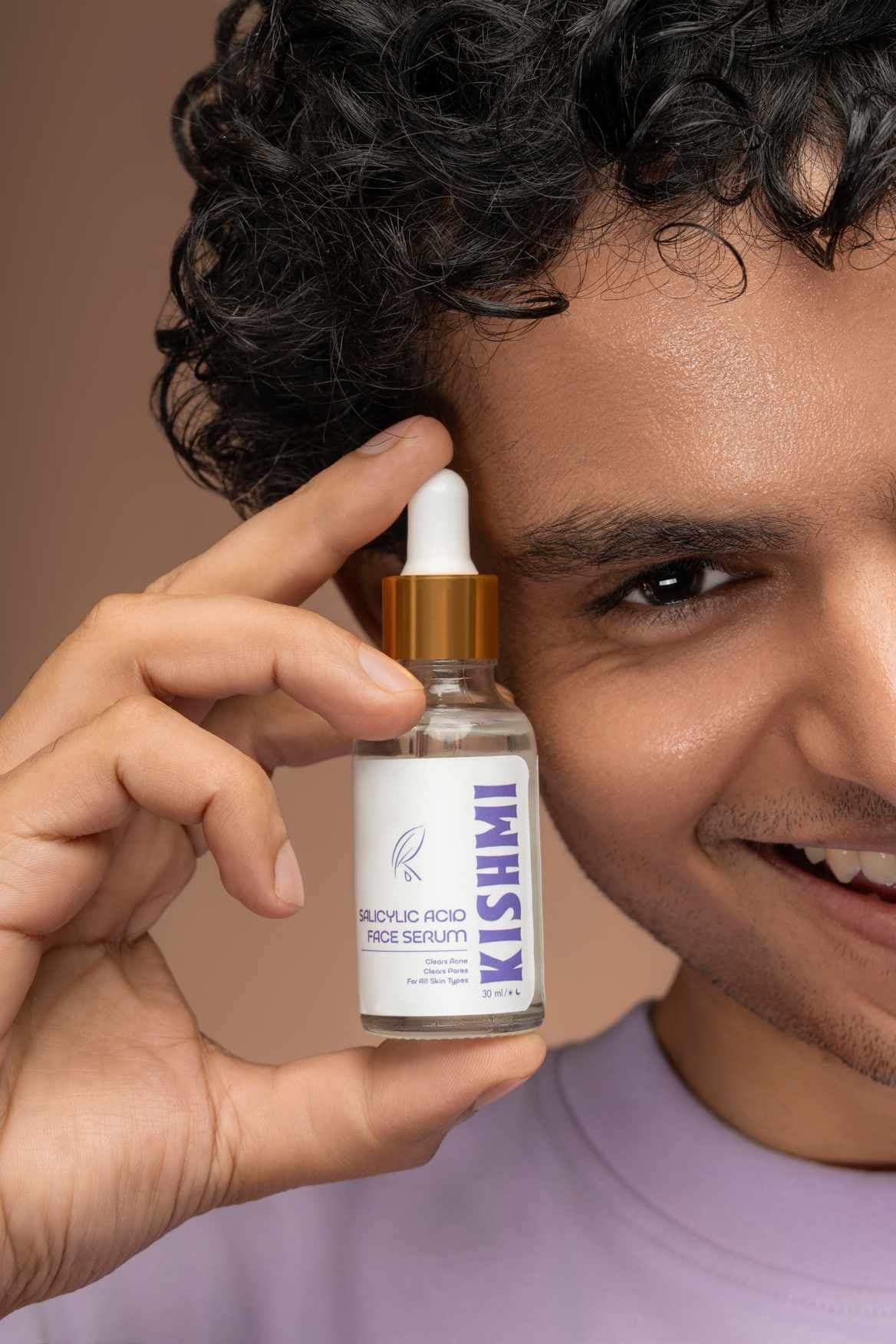 2% Salicylic Acid Serum for Acne, Blackheads & Open Pores – Salicylic Acid + Aloe Vera, 30 ml — view 2 of 4